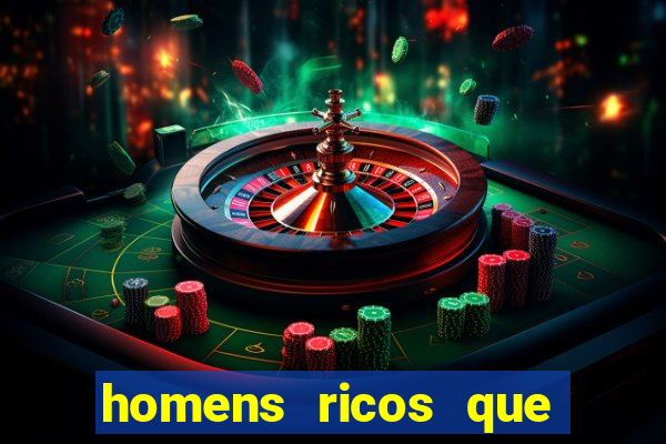 homens ricos que querem bancar whatsapp 2024